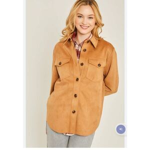 Urban Daizy new oversized suede jacket medium